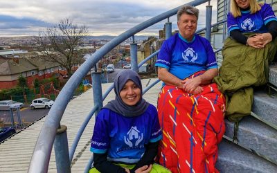 Life changing and life-saving charity Staying Put leads the way with sleep-out fundraising event